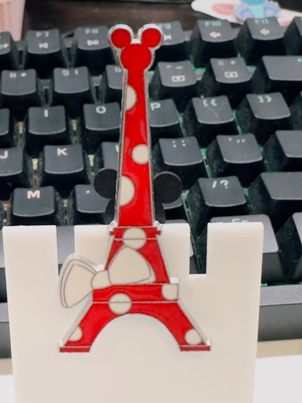 Disney Eiffel Tower Minnie Mouse Pin Paris Open Mickey Trading Pin Authentic